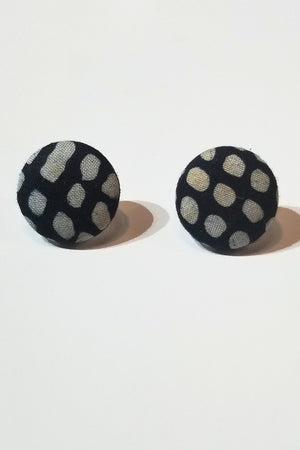 Batik Dot Earrings