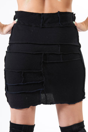 Black Sweater Skirt - FOAT