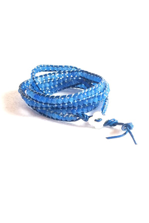 Blue Jade Bracelet #37