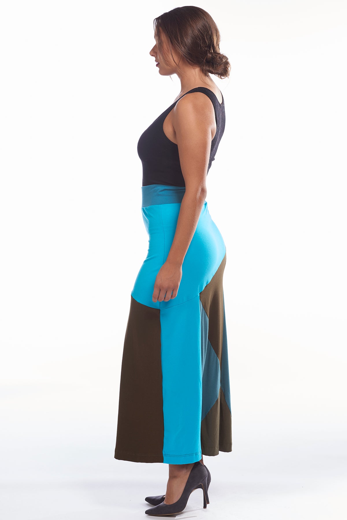 Blue Mosaic Skirt - FOAT