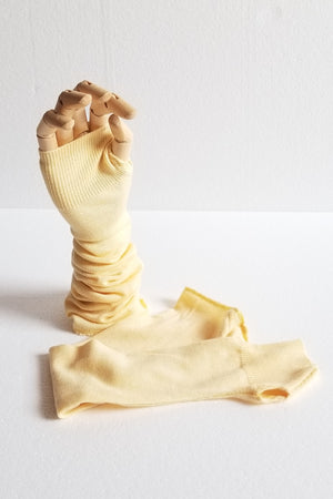 Yellow Arm Warmers